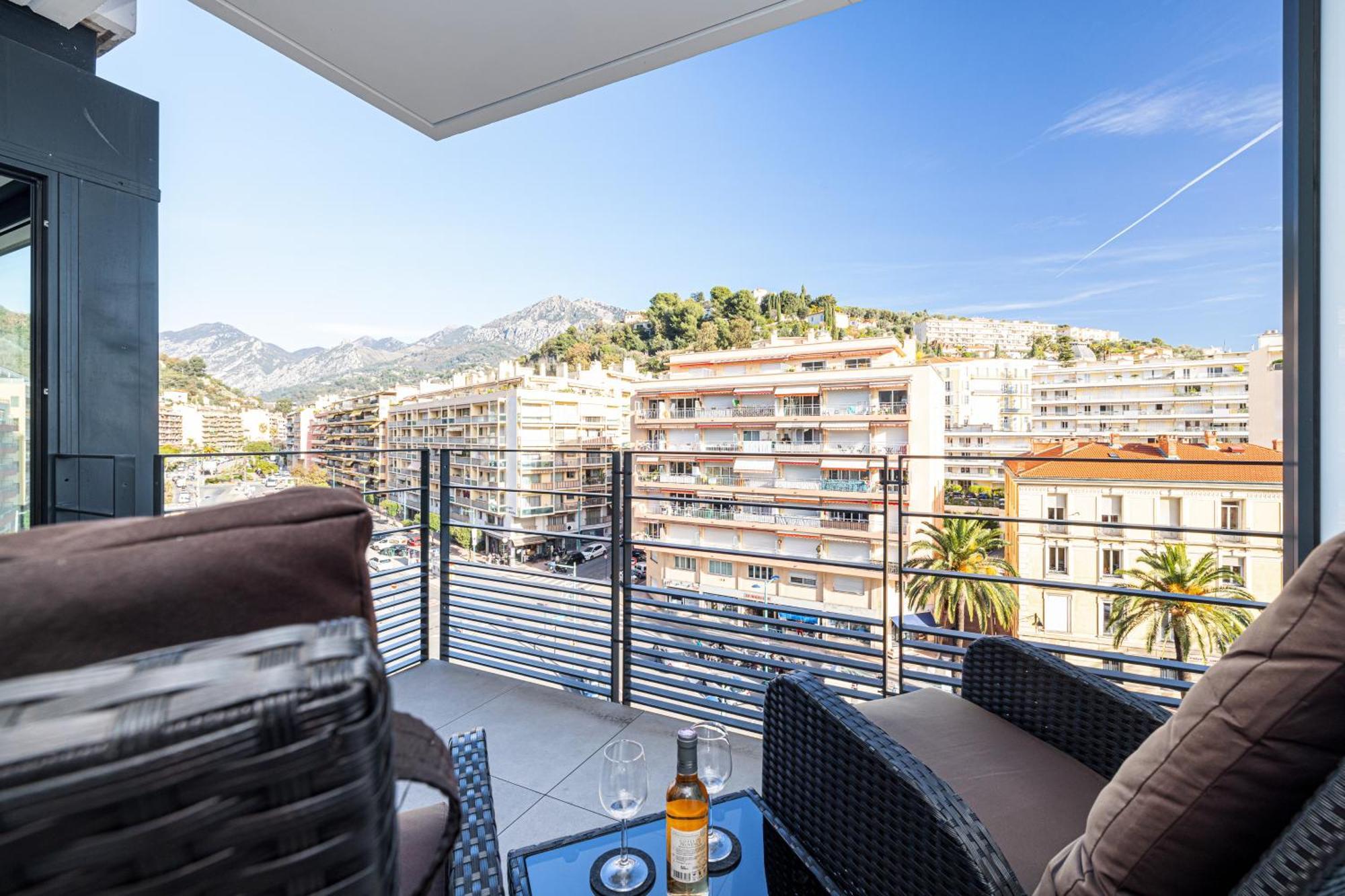 Le Cap Riviera Leilighet Menton Eksteriør bilde